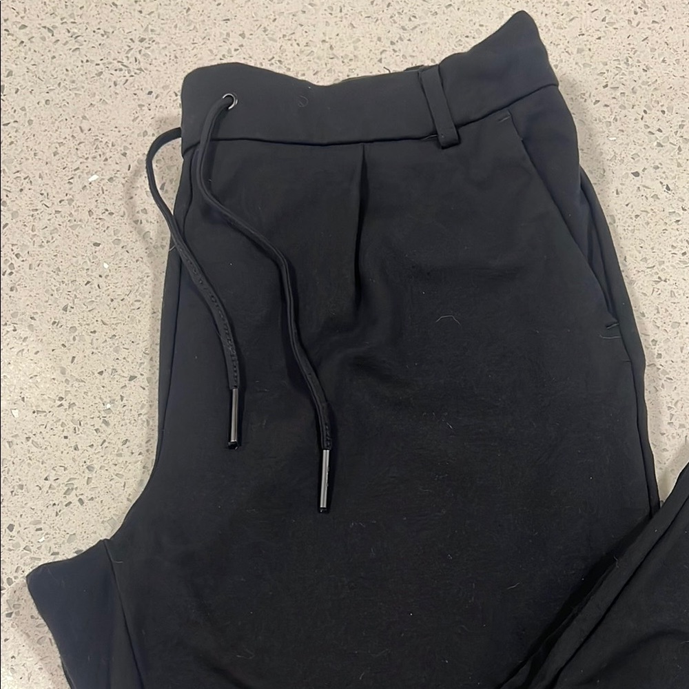 ONLY Women’s PopTrash Regular Fit Classic Trousers Black XL Super Soft! - Picture 4 of 15